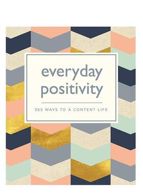 【现货】每天都要元气满满Everyday Positivity英文心灵励志PyramidPyramid简装进口原版书9780753734254