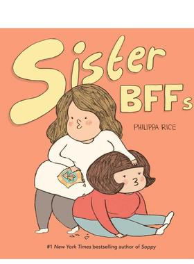 【预售】姐妹闺蜜英文漫画进口原版书精装14岁以上Sister Bffs Philippa RiceAndrews McMeel Publishing
