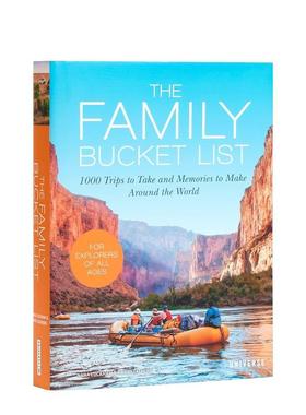 【预售】1000次家庭旅行清单1000 Trips Family Bucket List英文旅行精装Kath Stathers进口原版书Universe9780789344175