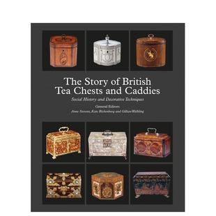 and 预售 Tea Caddies ACC Walecki精装 英国茶箱与茶罐史话Story British The英文博物馆展览私人收藏画册Marian Chests
