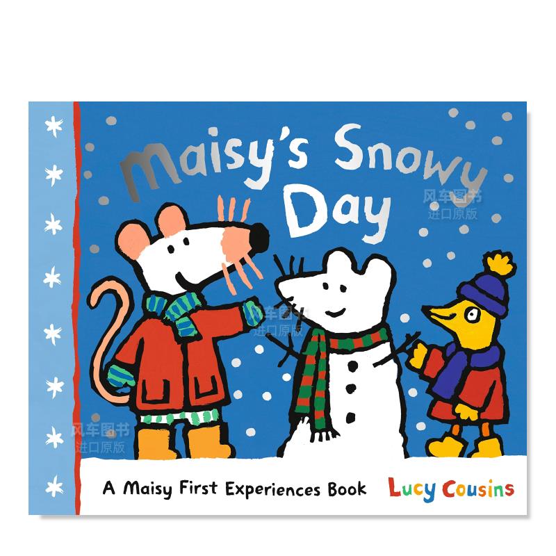 【现货】小鼠波波的下雪天 Maisy‘s Snowy Day英文原版进口外版图书