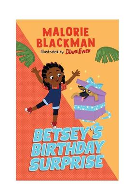 【预售】【贝齐比格洛历险记】贝齐的生日惊喜Betsey's Birthday Surprise英文儿童故事Malorie Blackman Diane Ewen平装Puffin B