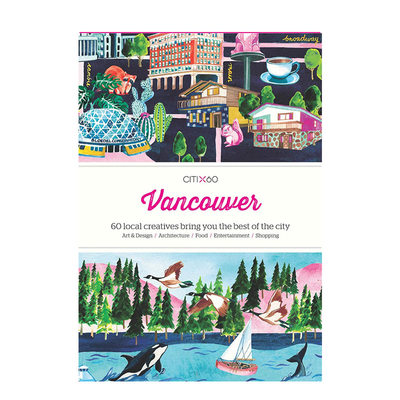【预 售】【60城市指南】温哥华英文旅行进口原版书【CITIx60 City Guides】Vancouver精装Victionary