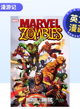 【预售】【Marvel】惊奇漫游记英文漫画精装进口原版书Marvel Zomnibus [New Printing] Robert Kirkman Marvel Various
