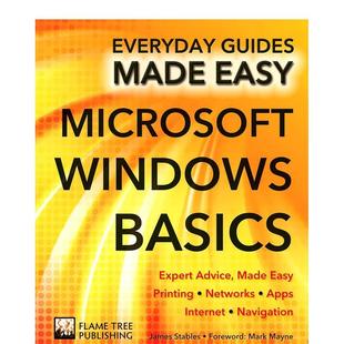 Windows Basics英文生活综合James Stables平装 Tree进口原版 微软Windows操作系统基础知识Microsoft Flame 书97817836139 现货
