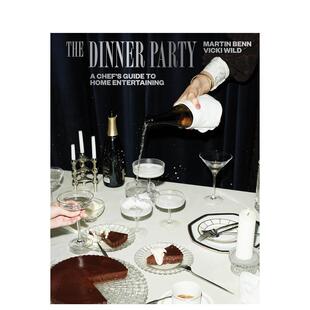 家庭晚宴大厨指南Dinner Party英文餐饮Benn精装 进口原版 Grant 晚宴 书Hardie Books9781743798966 预售