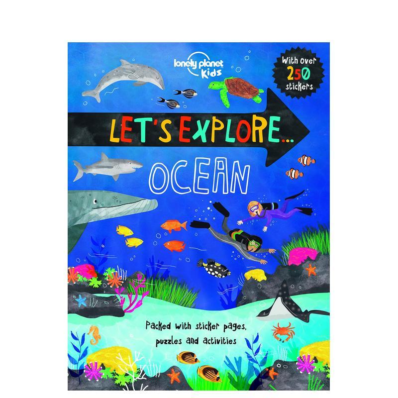 【现货】【让我们一起去探索吧】海洋【Let’s Explore】Ocean英文儿童趣味3-6岁平装Lonely Planet Kids进口原版书Lonely Planet