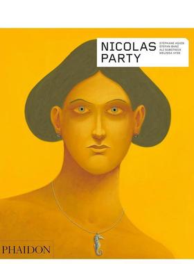 【现货】尼古拉斯帕蒂【Contemporary Artists Series】Nicolas Party英文外国美术当代Stephane Aquin简装Phaidon Press进口原版
