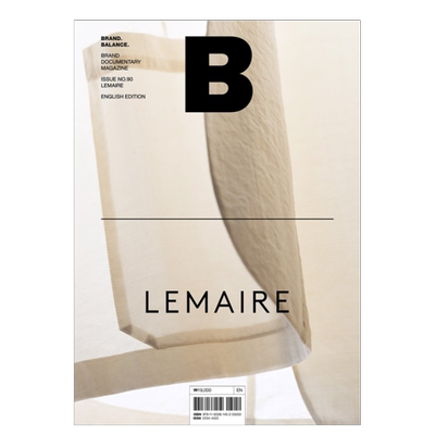 Magazine B BRAND LEMAIRE No.98 Uniqlo第90期 勒梅尔 B杂志LEMAIRE 英文版 No.90 本期主题: LEMAIRE 勒梅尔 服装品牌 英文版