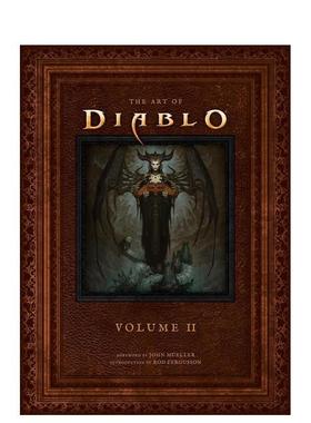 【现货】暗黑破坏神II 游戏艺术设定集The Art of Diablo II英文艺术插画原画设定集Micky Neilson精装Blizzard Entertainment进口