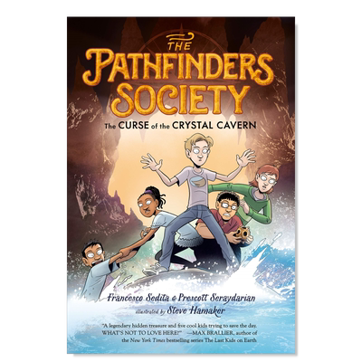 【预售】探路者 02 水晶洞英文儿童章节书进口原版外版书Pathfinders 02 Crystal CavernSeditaViking (US)