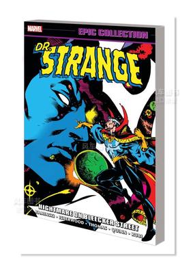 【现货】【Marvel】奇异博士史诗合集布利克街的噩梦英文漫画简装进口原版书DOCTOR STRANGE EPIC COLLECTION: NIGHTMARE ON BLEE