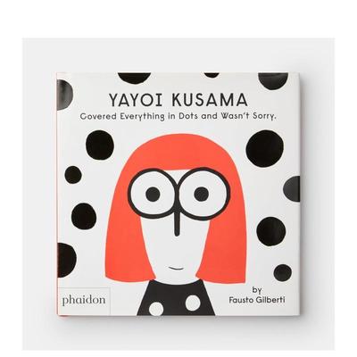 【预售】草间弥生把所有的东西都涂上波点也不后悔英文儿童艺术启蒙进口原版书Yayoi Kusama Covered Everything in Dots and Wa