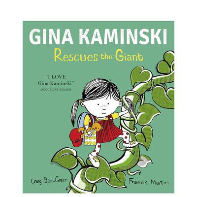 【现货】吉娜卡明斯基拯救了巨人Gina Kaminski Rescues the Giant英文儿童绘本虚构类6-9岁精装Craig Barr-Green进口原版书Littl