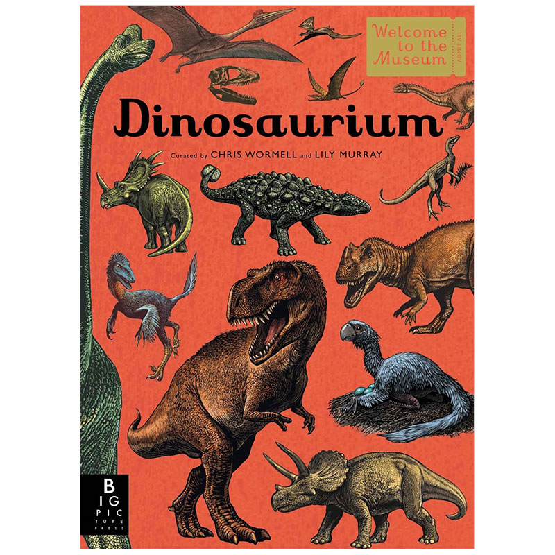 【现货】【欢迎来到博物馆系列】dinosaurium恐龙馆 精装大开本插图