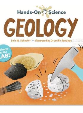 【预售】实践科学：地质学英文儿童绘本知识百科进口原版外版书精装3-6周岁Hands-On Science: GeologyLola M. Schaefer Charles