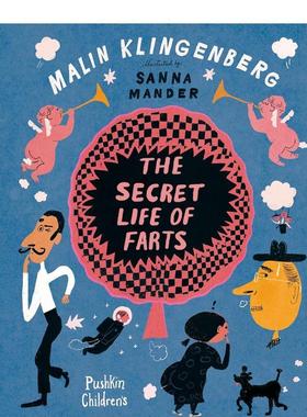 【现货】屁的秘密生活The Secret Life of Farts英文儿童绘本知识百科Malin Klingenberg精装Pushkin Press3-6岁进口原版书978178