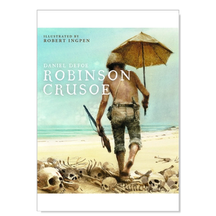【预售】【Robert Ingpen经典文学插图】鲁滨逊漂流记英文文学世界文学进口原版外版书精装Robinson Crusoe(Robert Ingpen Illus