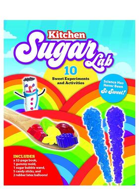 【现货】糖果厨房实验室Kitchen Sugar Lab英文儿童艺术启蒙Jen Malone精装Voyageur Press6-9岁进口原版书9780760372326