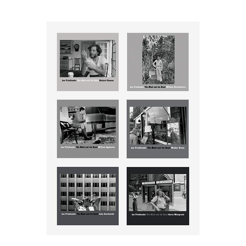 【现货】李·弗里德兰德：心灵与手英文摄影集摄影师专辑简装进口原版外版书Lee Friedlander: The Mind and the Hand