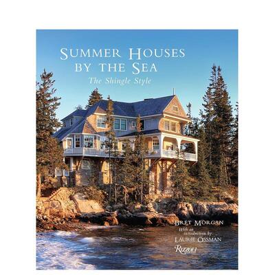 【现货】【Rizzoli】海边避暑别墅 瓦片风格Summer Houses by the Sea英文建筑设计风格与材料构造Bret Morgan?精装进口原版书978