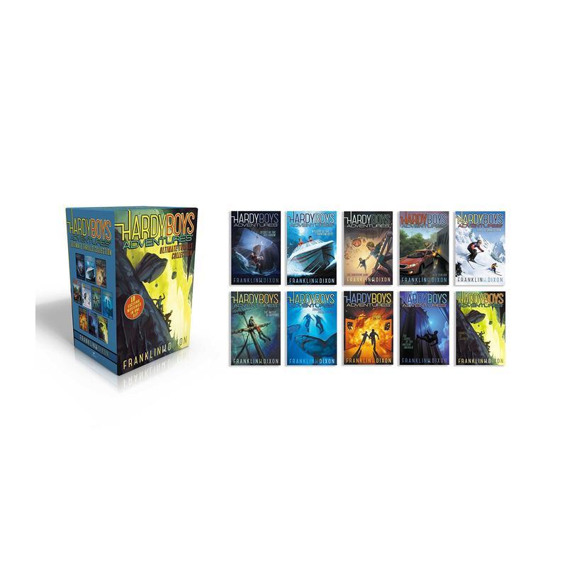 【预售】哈迪男孩历险记 刺激冒险合集(套装)1-10 Hardy Boys Adventures Ultimate Thrills Collection 英文进口原版儿童图书青