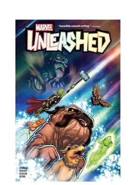 【预售】【Marvel】漫威UNLEASHED英文漫画简装进口原版书MARVEL UNLEASHED David Baldeon  Kyle Starks  Jesus Hérvas