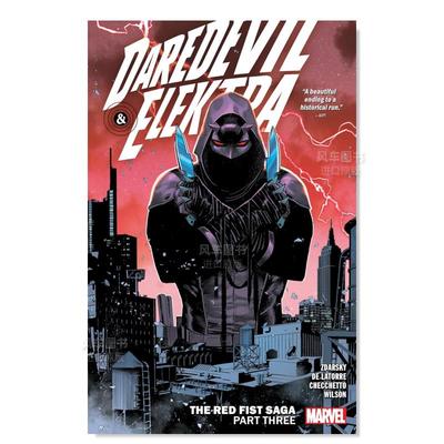【预售】【Marvel】超胆侠&艾丽卡BYCHIPZDARSKY卷3红拳传奇第三部英文漫画简装进口原版书DAREDEVIL & ELEKTRA BY CHIP ZDARSKY