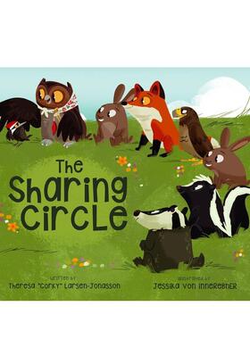 【预售】分享圈The Sharing Circle英文儿童绘本虚构类Theresa 精装6-9岁Medicine Wheel进口原版书9781778540424