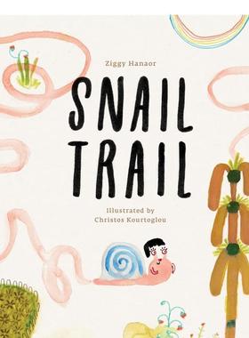 【现货】蜗牛的足迹Snail Trail英文儿童绘本自我认知情绪管理3-6岁精装Ziggy Hanaor and Christos Kourtoglou进口原版书Cicada9