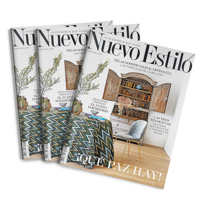 【订阅】 NUEVO ESTILO 西班牙语原版 室内家居设计杂志 年订4期 B247