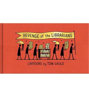 the 书 2023艾斯纳奖最佳幽默读物 Canongate进口原版 Gauld精装 Librarians英文漫画Tom 复仇Revenge 图书馆管理员 现货