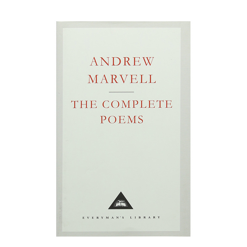【预售】诗集英文文学诗歌进口原版外版书精装The Complete Poems Andrew Marvell Everyman's Library (UK)