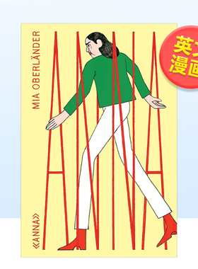 【现货】安娜英文漫画图书平装Anna进口原版书Mia Oberl?nder14岁以上Fantagraphics