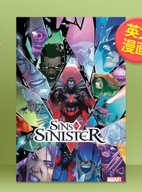 【预售】【Marvel】凶兆之罪英文漫画平装进口原版书Sins Of Sinister GILLEN  KIERON