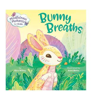 呼吸 BrdBunny Breaths 6岁进口原版 兔子 英文儿童章节书WilleyRodale3 书9780593119853 现货