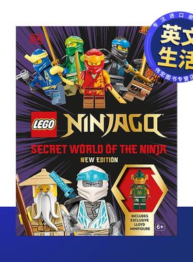 【现货】【DK】乐高幻影忍者忍者的秘密世界新版英文生活生活综合进口原版图书LEGO Ninjago Secret World of the Ninja New Edit