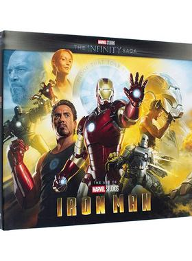 【预售】漫威电影宇宙 无限传奇系列-钢铁侠 电影设定集Marvel Studios英文影视Rhett Thomas精装进口原版书Titan Books978180336