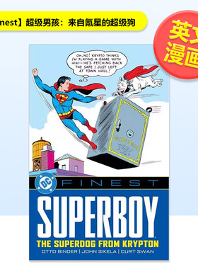 【预售】【DC FINEST】男孩来自氪星的狗 Superboy: The Superdog from Krypton英文漫画进口原版书DC Comics平装Otto B