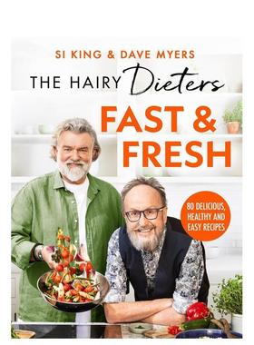 【预售】大胡子骑手饮食男女The Hairy Dieters’ Fast & Fresh英文餐饮The Hairy Bikers平装进口原版书Seven Dials9781399607360