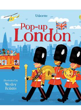 【现货】【立体书】伦敦【Pop-Up】London英文儿童立体6-9岁纸板书Fiona Watt进口原版书Usborne children’s books9781474939584