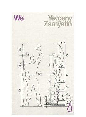 【预售】【企鹅人生】我们反乌托邦的文学三部曲之一【Penguin Vitae】We英文文学小说精装进口原版书Yevgeny Zamyatin Penguin