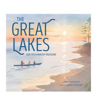 Great Lakes英文儿童故事6 9岁精装 BARB进口原版 五大湖The ROSENSTOCK 书Knopf9780593374351 预售