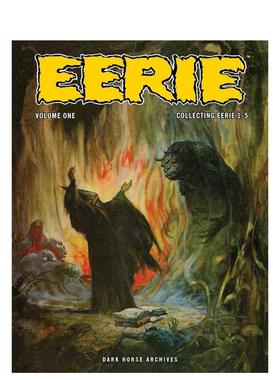 【现货】阴森档卷1Eerie Archives Volume 1英文漫画Archie Goodwin简装Dark Horse进口原版书9781506736198