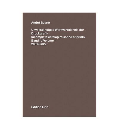 【现货】安德烈布特兹 不完整的版画全集目录André Butzer英文外国美术当代Andre Butzer简装VFMK Verlag für moderne Kunst进口