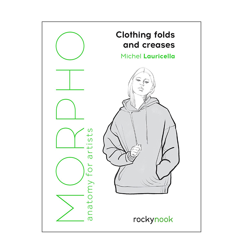 【现货】【Morpho】Clothing Folds and Creases，服饰褶皱与折痕-封面