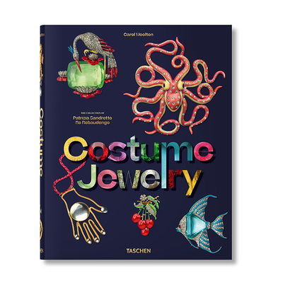 【预售】璀璨仿艺时尚珠宝艺术Costume Jewelry英文珠宝首饰Carol Woolton精装TASCHEN进口原版书9783836588263
