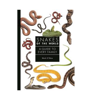 【现货】有关世界上蛇的指南Snakes of the World英文社会科学Mark O’Shea精装Princeton University Press进口原版书9780691240