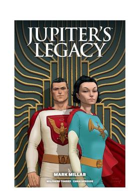【预售】朱庇特遗产 图书馆版 卷1Jupiter's Legacy Library Edition Volume 1英文漫画Mark Millar Frank Quitely精装Dark Horse