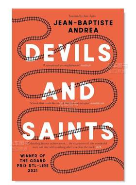 【预售】【2023龚古尔文学奖得主Jean-Baptiste Andrea】恶魔与圣人英文文学小说进口原版外版书平装14岁以上Devils and Saints